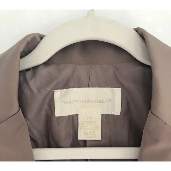 NWOT Cropped Vinyl Jacket - Picture 6 of 7